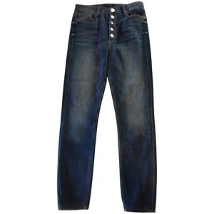 Black orchid Christie super high rise skinny stretch blue denim Jeans 28 women's